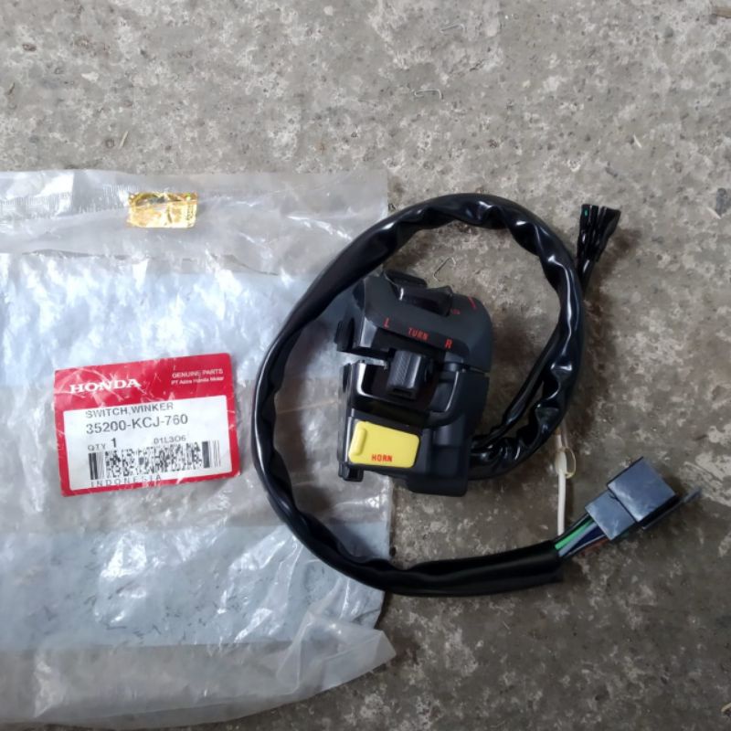 holder switch saklar kiri honda tiger lama lawas ori original ahm