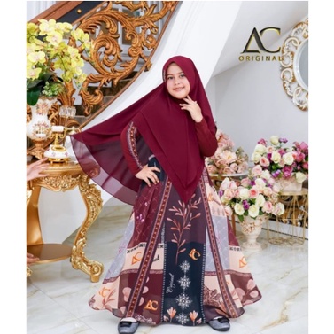 GAMIS SYARI SULTAN COUPLE KHUSUS ANAK( kids) BY AC ORIGINAL