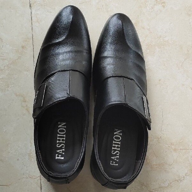 Sepatu Pantofel Pria Formal Casual Santai Kerja Kantor Pantofel Hitam Murah Sepatu PDH Keren Kulit 073