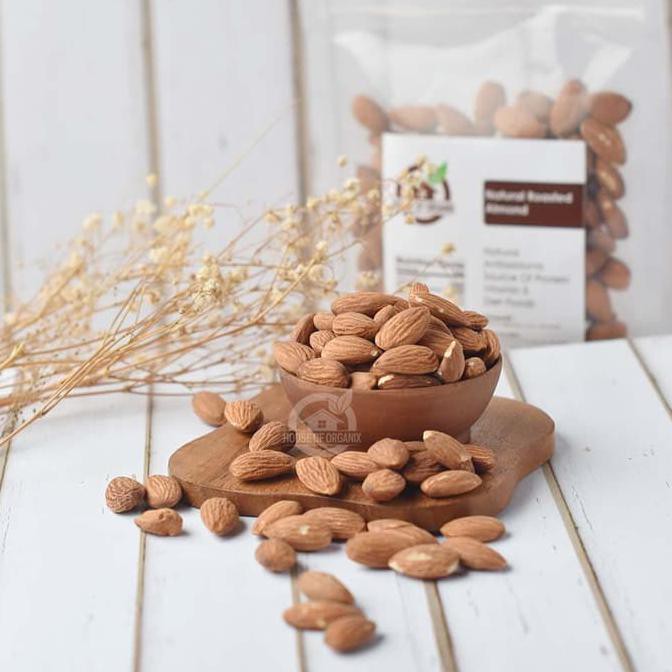 

BEST SELLER Natural Roasted Almond (Panggang) 500 Gr