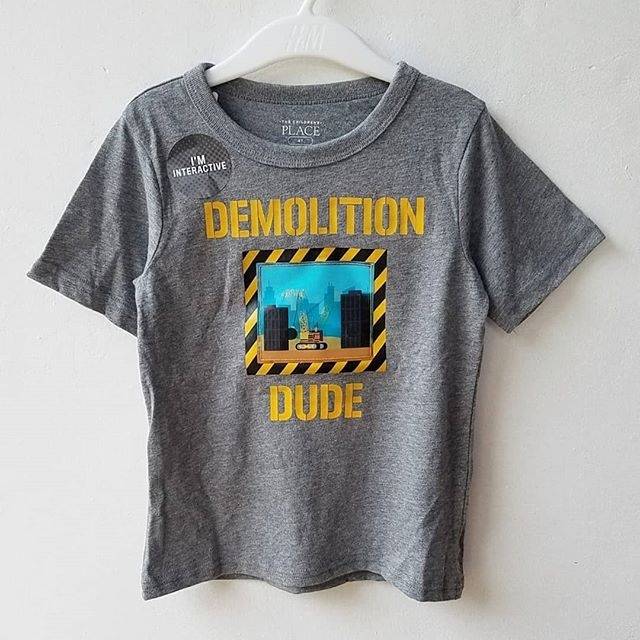 Kaos Anak Laki - Laki Place Demolition