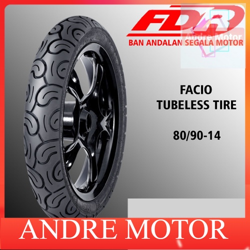 BAN LUAR FDR 80/90-14 FACIO TUBELESS