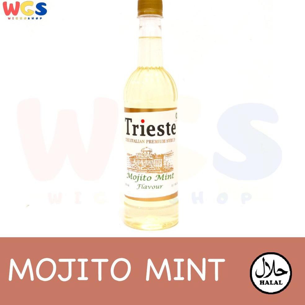 

Tersedi4 Trieste Syrup Premium - Sirup Rasa Mojito Mint - 650 ml C0de@r6 Ho0t