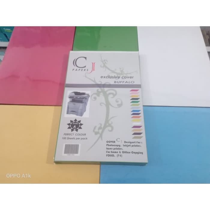 

Kertas Buffalo Jilid F4 (1 pak)