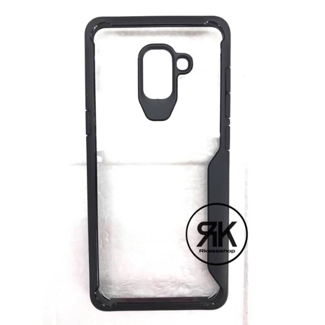 fuze series samsung A8 2018 case casing cover transparan