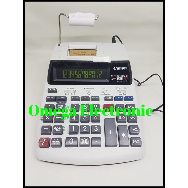 

Canon Calculator Mp120-Mg - Printing Struk Kasir Kalkulator 12 Digits