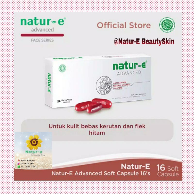 Soft Capsule Natur E Advanced Shopee Indonesia