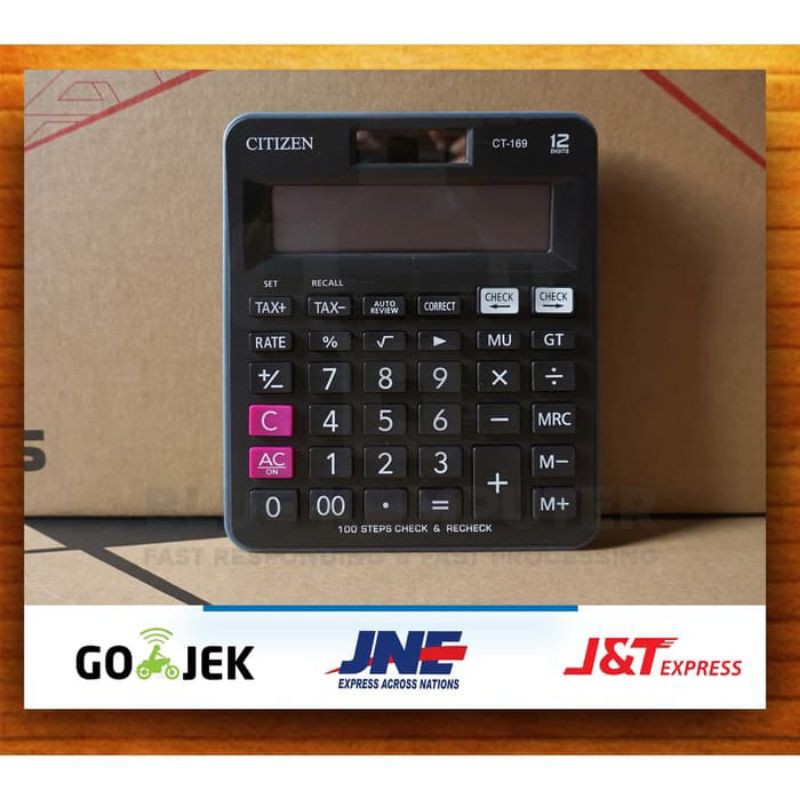 Kalkulator Citizen CT-169 / Calculator Alat Penghitung Angka