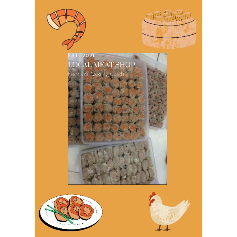 

Dimsum Siomay Udang Ayam isi 25 | Frozen Food
