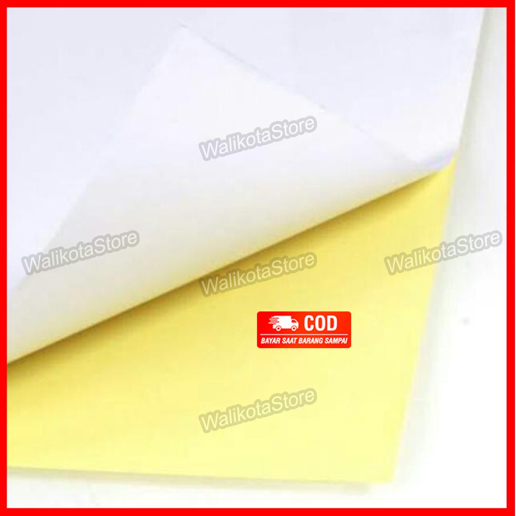 

Kertas Resi Paper Sticker Ukuran A6