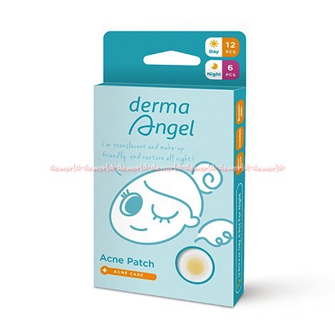 Derma Angel Acne Mix Patch 12 Patch (Pagi/siang) + 6 Patch (Malam) 250 gr