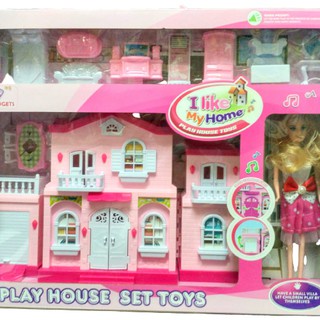 Mainan Rumah Rumahan Villa Anak Perempuan