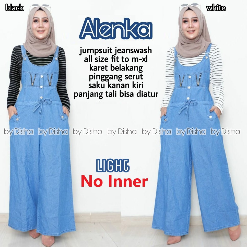 ALENKA OVERALL JAMSUIT ZIPPER BASIC BR