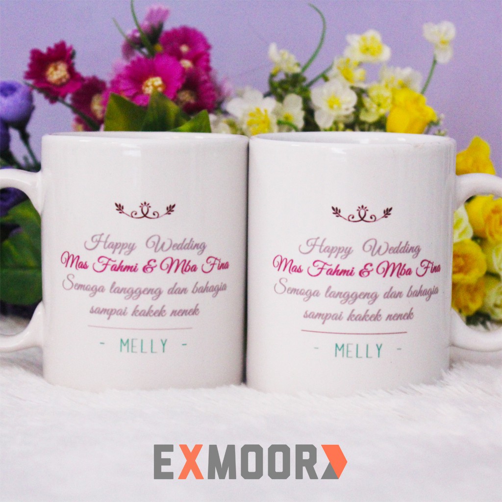 Mug Couple Pengantin Jawa Kado Pernikahan