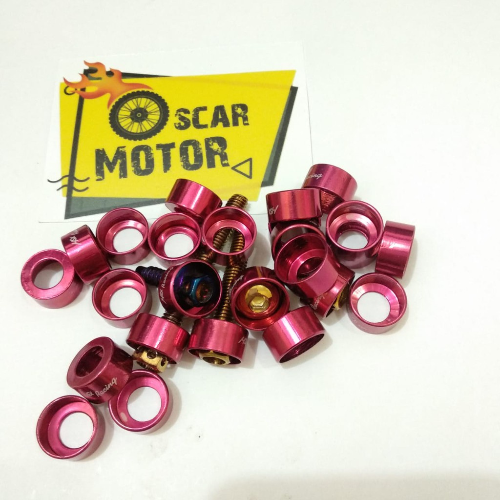 VARIASI MONEL RING CNC BAUT UNIVERSAL SEMUA MOTOR BEAT NMAX ADV AEROX SCOOPY MIO motor