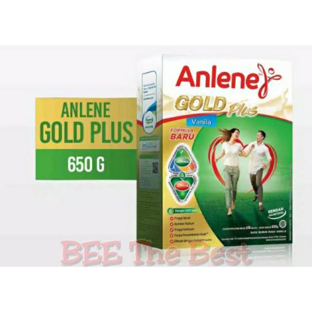 

Anlene Gold Plus Vanila 650g - Rasa Vanilla 650gr