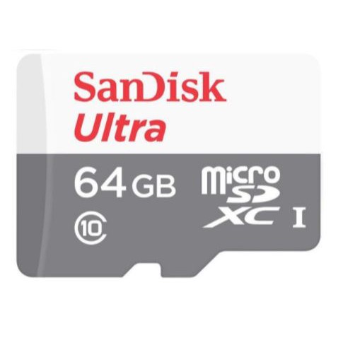 MICROSD SANDISK ULTRA CL10 64GB 80Mbps/MEMORYHP/MEMORYCARD