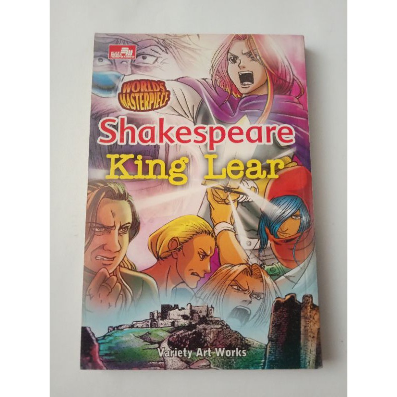 Komik World's Masterpiece Shakespeare King Lear (bekas)