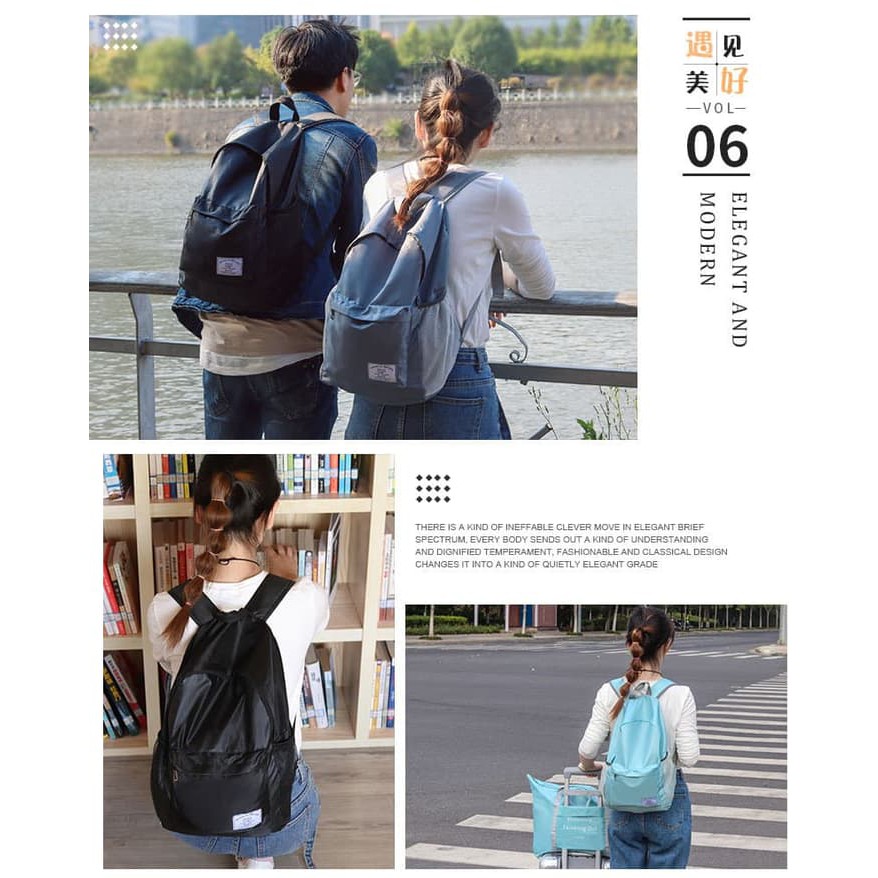 Tas Ransel Korean Style New Traveling Bag Doky