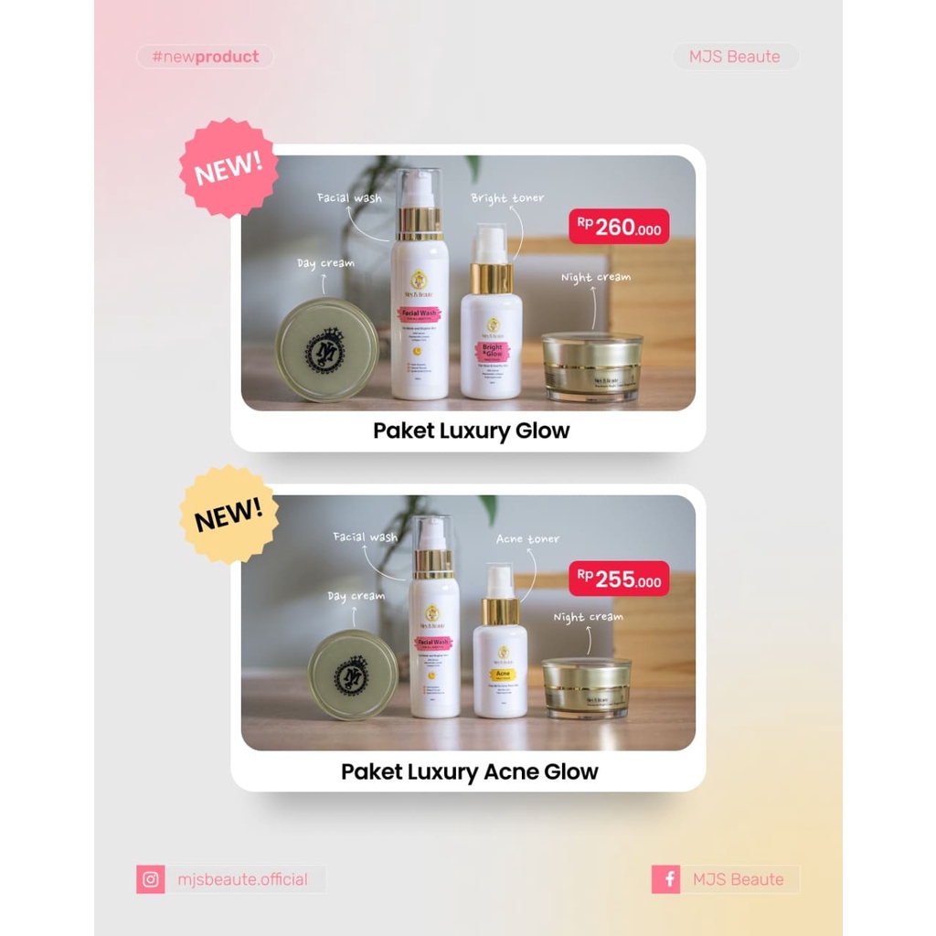 READY SKINCARE LUXURY GLOW ORI MJS