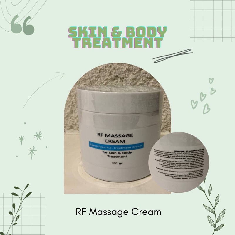 RF Massage Cream / RF Massage Gel