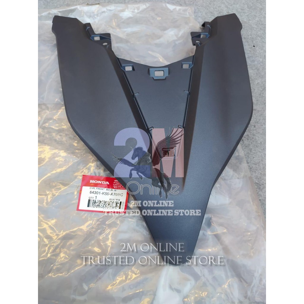 Mdr COVER FRONT PANEL DEPAN NEW VARIO 150 BLACK MATE AHM 64301-K59-A70YC