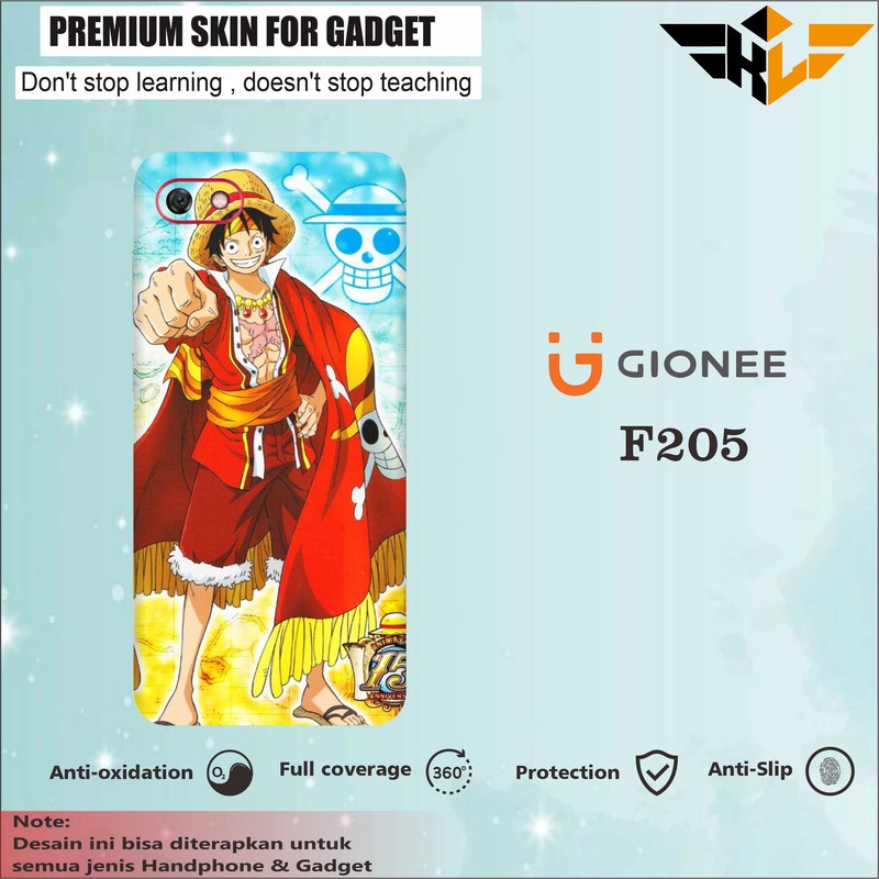 Beli 1 Geratis 1 SKIN HANDPHONE GIONEE F205 ONE PIECE