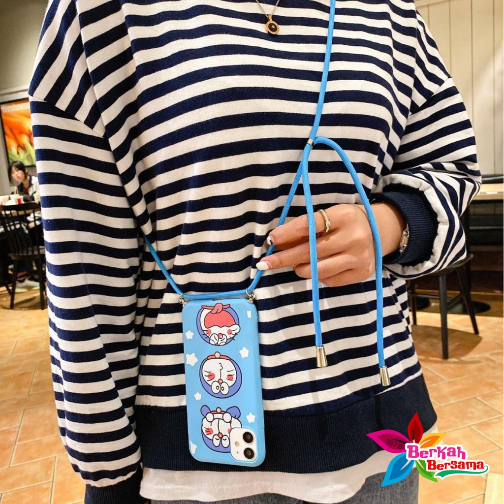 SS159 case Slingcase Lanyard DORAEMON Samsung A02s A20 A30 M10s A20s A50 A50s A30s A21s A51 BB4647