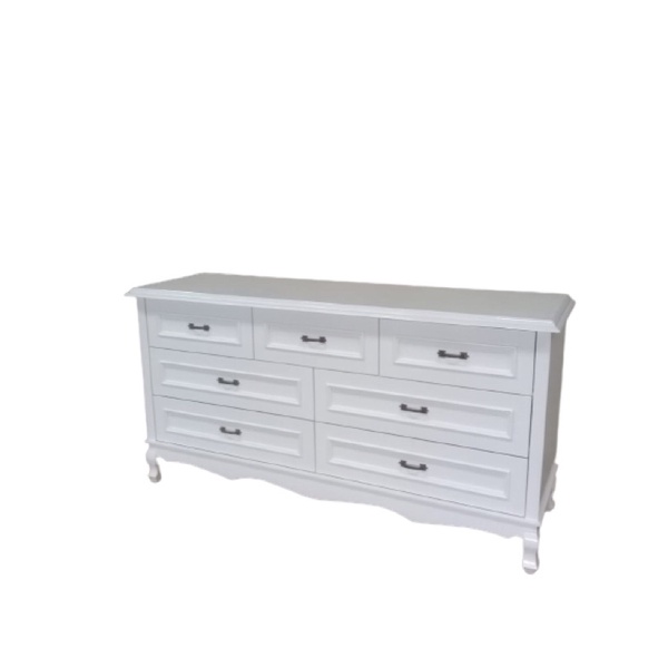 Buffet / lemari ruang tamu elegant full laci dan kayu