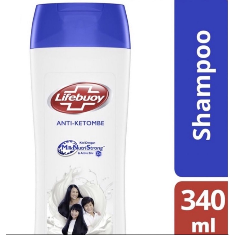 Lifebuoy shampoo botol 340ml &amp; 170ml