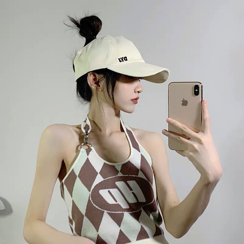 Topi baseball Model Kosong Gaya Korea Untuk Wanita