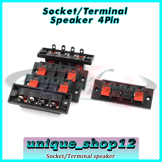 Terminal Jack Speaker Output 4 Pin Kabel