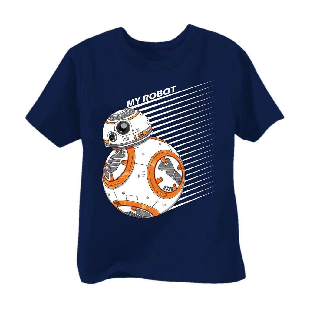 Ammigoz Kaos Anak Roblox-BB8 Navy