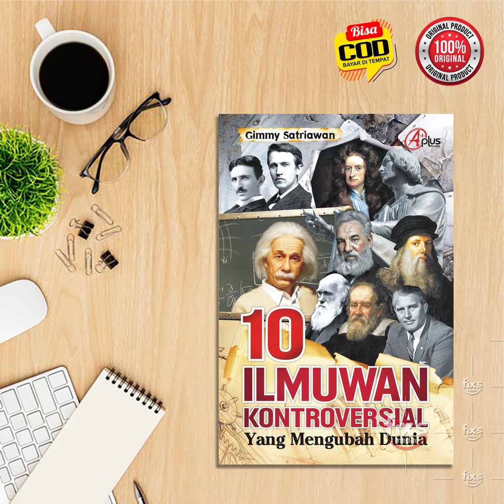 Buku 10 Ilmuwan Kontroversial yang Mengubah Dunia