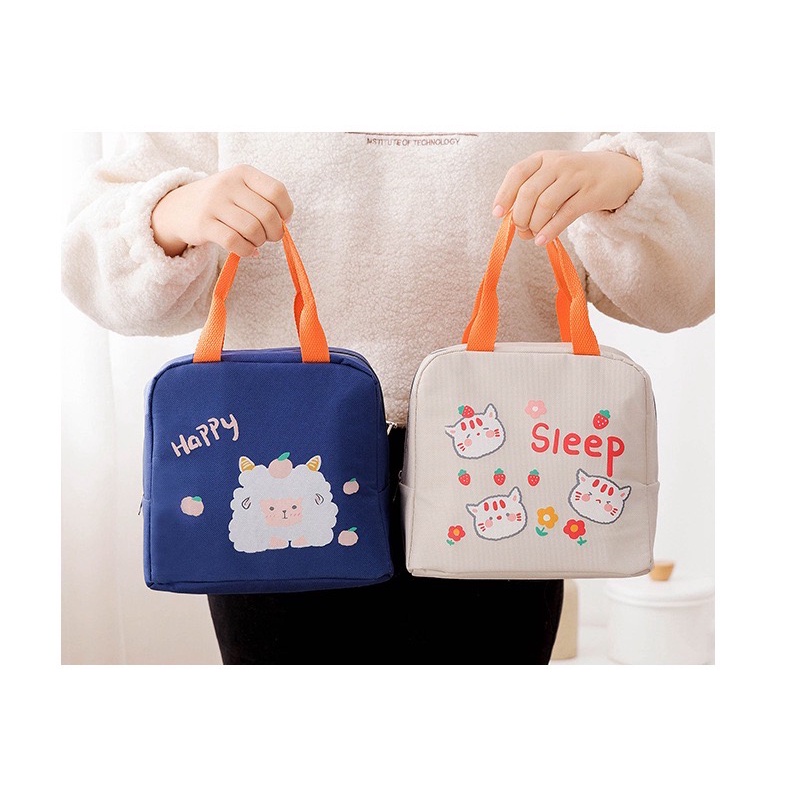 Naomi - Alanna Lunch Bag Import - Tas makan anak motif lucu - Tas Bekal - Tas naomi