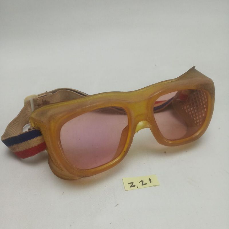 kaca mata vintage jadul helm klasik trail vespa dll original nos stok lama  z2i