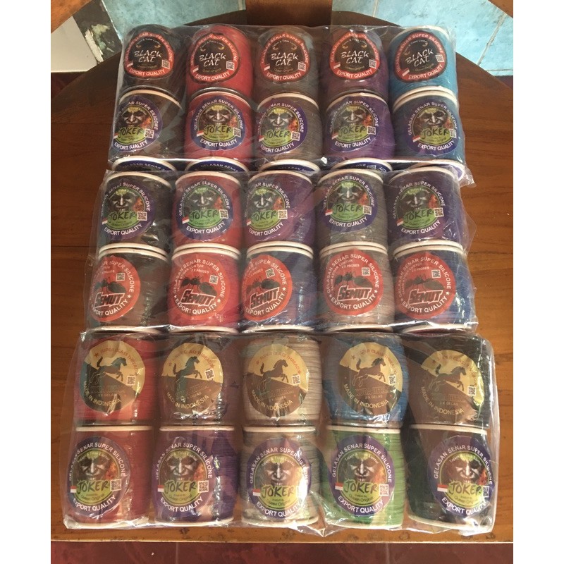 Senar Gelasan Layangan (Joker/Kuda Hitam/Panther/Black Cat/Cobra/Semut)