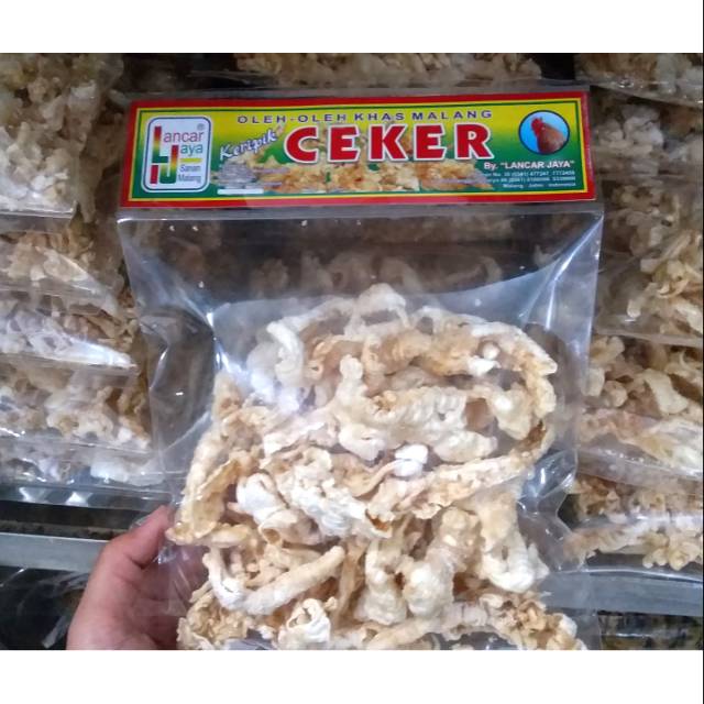 

(Sicepat) Keripik Ceker Crispy Malang