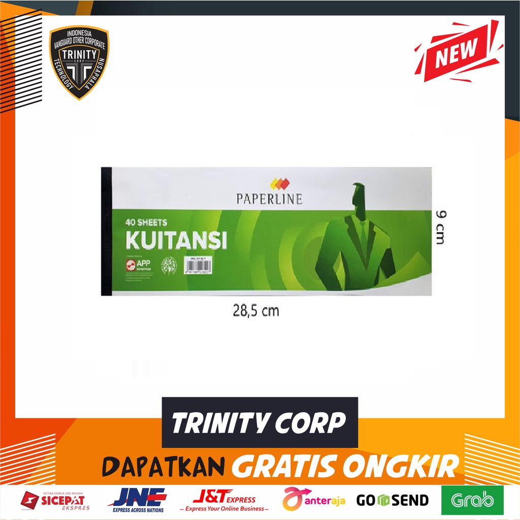 

Buku Kwitansi Paperline Isi 40 lembar / isi 50 lembar Per Pcs