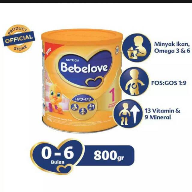 Bebelove Tahap 1 800gr