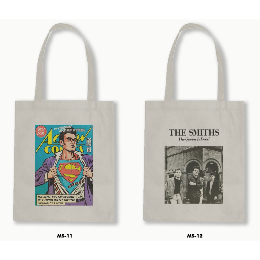 TOTE BAG BLACU - MORRISSEY/THE SMITHS .01