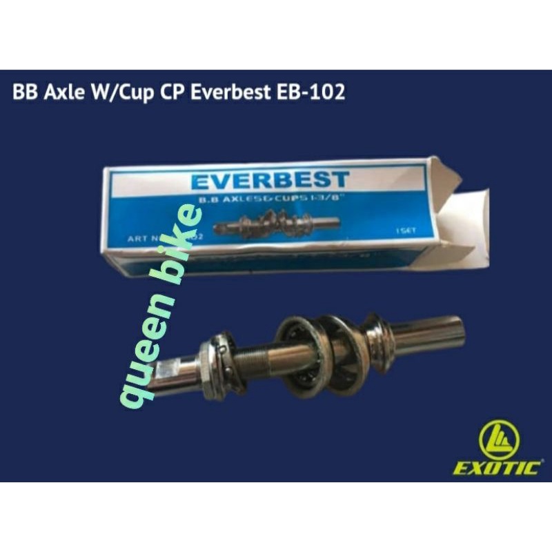 as tengah keroncong pen BB axles &amp; cups 1-3/8 sepeda pen mini jengki POLO