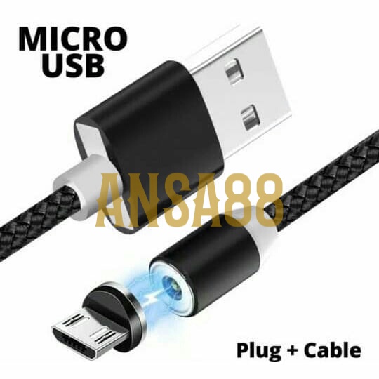 kabel casan magnet micro USB type C iphone magnetic charging cable kabel magnet