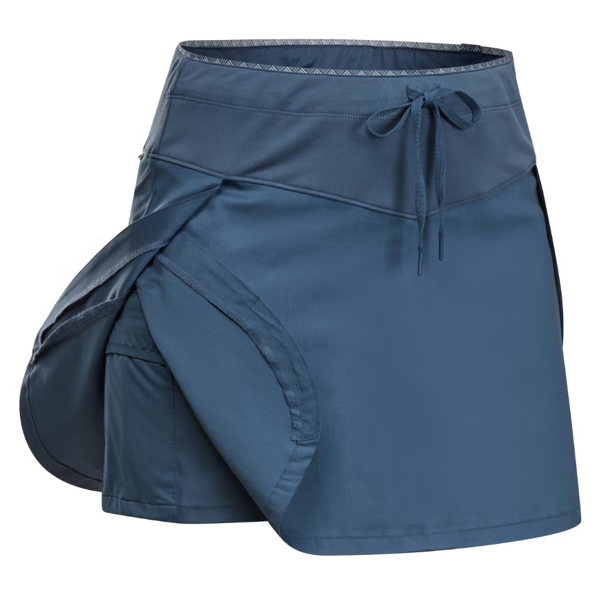 QUECHUA NH500 Rok Celana Olahraga Wanita Skort Hiking Praktis