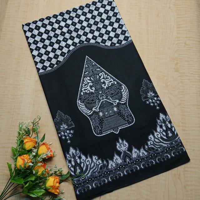 SBY KAIN BATIK MOTIF SONGKET GUNUNGAN WAYANG DAN BOX KARDUS KAIN BATIK MODERN / BATIK ORI PEKALONGAN