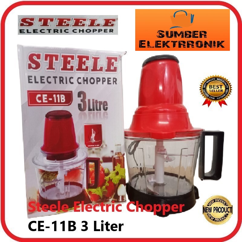 Steele Chopper Penggiling Daging CE-12 3LITER CE -11B 3 LITER