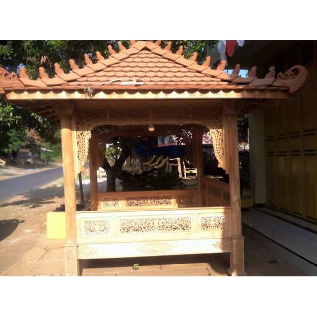 Gazebo Ukir Jati Jepara