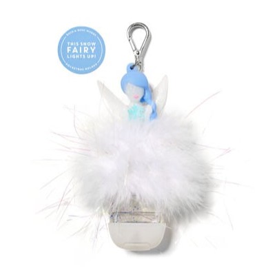 Snow Fairy Light Pocketbac Holder - BBW Ori Bath &amp; Body Works Hand Sanitizer Peri