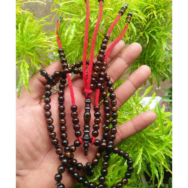 Tasbih setting tijani yuser gold 6mm
