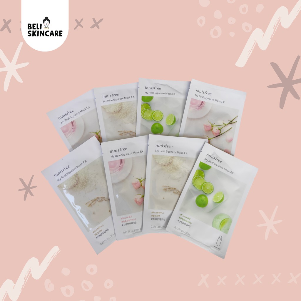 Innisfree My Real Squeeze Sheet Mask ORIGINAL